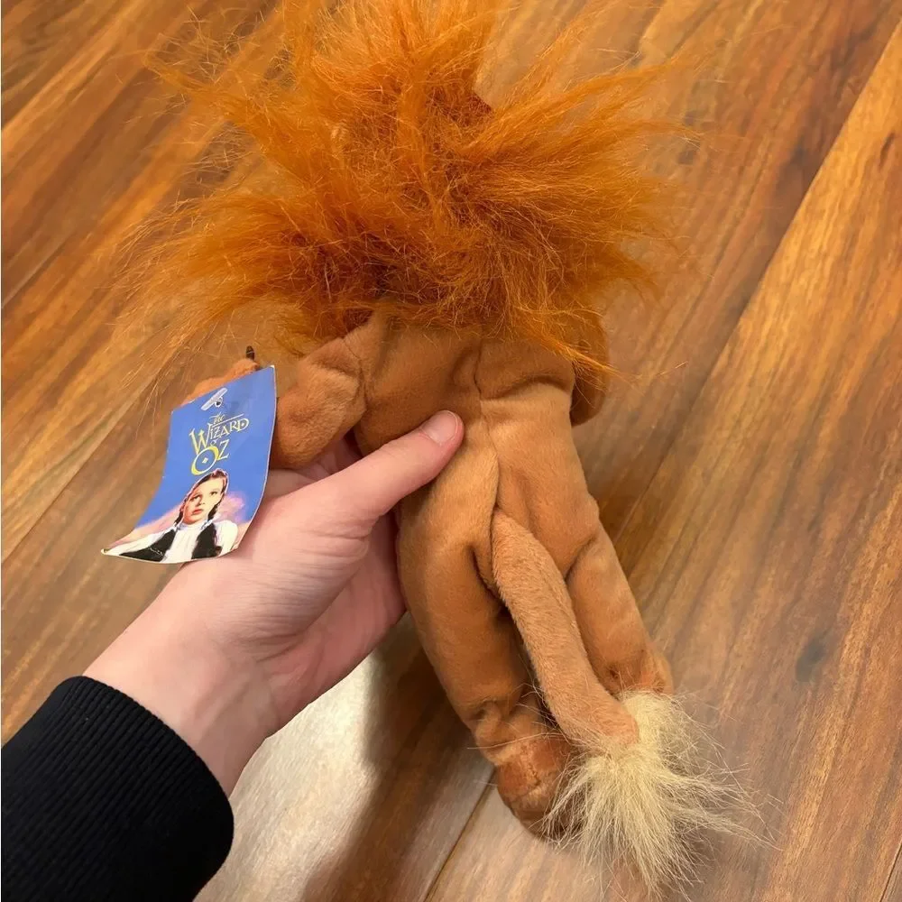 Wizard of Oz Cowardly Lion vintage 1998 Warner Bros. 60th Anniversary Plush NWT